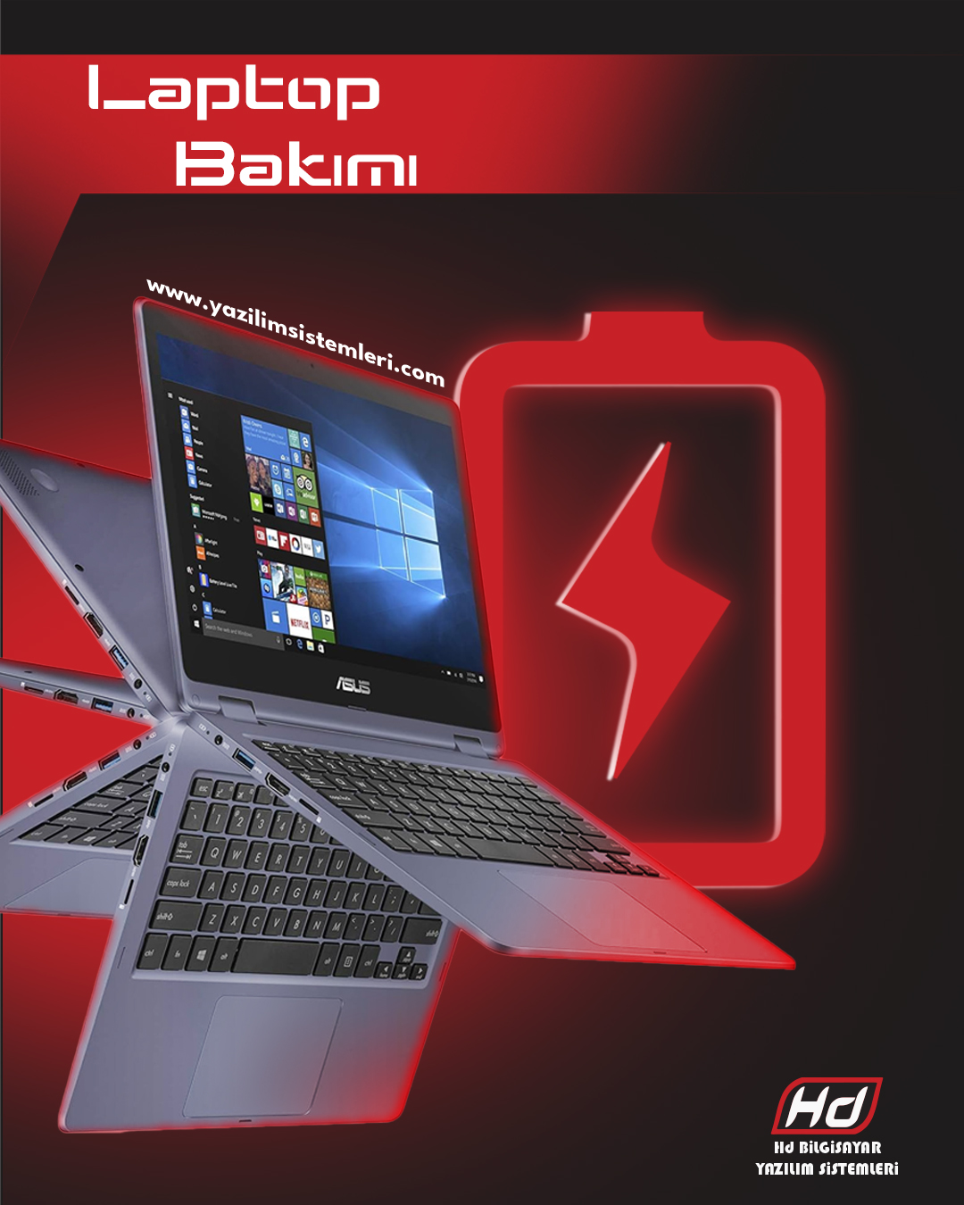 Laptop Tamiri Nedir? Laptop tamiri, arızalanan veya performansı düşen dizüstü bilgisayarların onarım sürecidir. Bu işlem sayesinde cihaz tekrar verimli çalışır ve kullanım ömrü uzar. Ayrıca doğru müdahale ile veri kaybı riski azalır. HD Bilgisayar, laptop tamiri işlemlerini uzman ekip ile gerçekleştirir ve sorunu kısa sürede çözer. Laptop Tamiri Neden Gereklidir? Zamanla laptoplar çeşitli sorunlar yaşayabilir. Bununla birlikte donanım arızaları ve yazılım hataları performansı düşürür. Laptop tamiri, bu sorunları ortadan kaldırarak cihazın tekrar stabil çalışmasını sağlar. Aşağıdaki durumlarda laptop tamiri gerekir: Laptop açılmıyorsa Ekran görüntüsü gelmiyorsa Aşırı ısınma sorunu varsa Şarj problemi yaşanıyorsa Sistem yavaş çalışıyorsa Bu nedenle erken müdahale daha büyük arızaların önüne geçer. Laptop Tamiri ile Sağlanan Avantajlar Laptop tamiri sayesinde cihazınız tekrar hızlı ve sorunsuz çalışır. Ayrıca onarım işlemi, yeni cihaz alma maliyetini ortadan kaldırır. Bunun yanı sıra mevcut verilerin korunması da önemli bir avantaj sağlar. Özellikle profesyonel destek almak, doğru parçaların kullanılmasını sağlar. Böylece cihaz daha uzun süre sorunsuz çalışır. HD Bilgisayar ile Laptop Tamiri Hizmeti HD Bilgisayar, laptop tamiri hizmetinde hızlı ve güvenilir çözümler sunar: Donanım arızalarını tespit eder Gerekli parça değişimini yapar Yazılım sorunlarını giderir Performans optimizasyonu sağlar Ayrıca detaylı hizmetler için 👉 https://hdbilgisayar.com/hizmetler/ sayfasını ziyaret edebilirsiniz. Laptop Tamiri Ne Zaman Yapılmalı? Laptopunuz yavaşladıysa veya beklenmeyen hatalar oluşuyorsa laptop tamiri zamanı gelmiş olabilir. Özellikle cihaz aniden kapanıyorsa bu durum ciddi bir soruna işaret eder. Bu yüzden erken müdahale cihazın ömrünü uzatır. Sonuç olarak laptop tamiri, bilgisayarınızı tekrar verimli hale getirmenin en etkili yollarından biridir. HD Bilgisayar ile cihazınız güvenli, hızlı ve sorunsuz çalışır. Görsel alt metin önerisi: “laptop tamiri işlemi” “dizüstü bilgisayar onarımı”