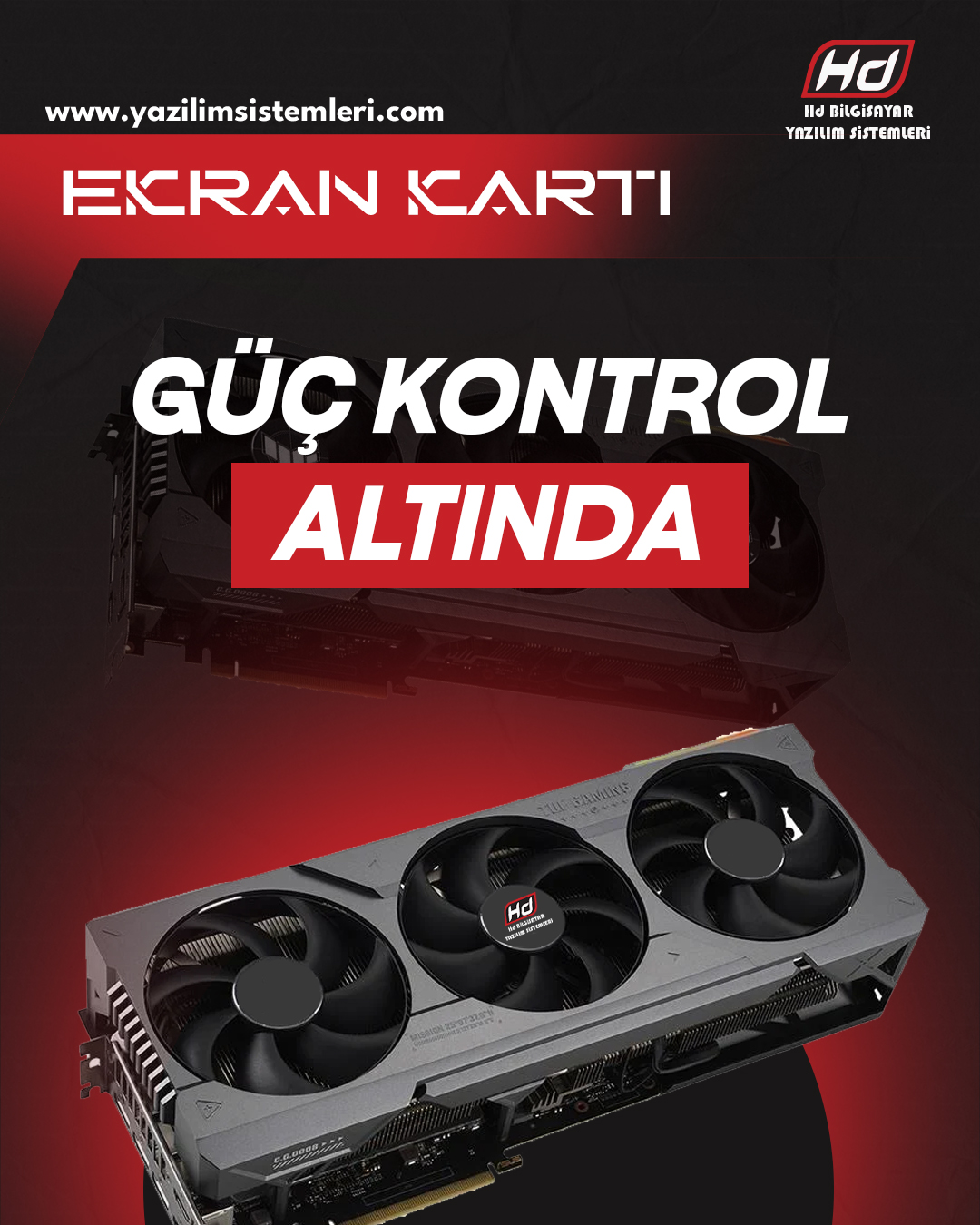 Ekran Kartı Değişimi Nedir? Ekran kartı değişimi, arızalı veya performansı yetersiz ekran kartının profesyonel bir şekilde yenilenmesi işlemidir. HD Bilgisayar olarak masaüstü ve bazı laptoplarda ekran kartı değişimini güvenli ve hızlı şekilde gerçekleştiriyoruz. Ekran Kartı Değişimi Neden Gereklidir? Bilgisayarlar zamanla grafik performansında düşüş yaşayabilir. Ekran kartı değişimi şu durumlarda gereklidir: Oyunlarda veya grafik uygulamalarında düşük performans Görüntü hataları veya siyah ekran sorunları Eski veya uyumsuz ekran kartı kullanımı Arızalı GPU nedeniyle sistem kararsızlığı Profesyonel ekran kartı değişimi ile bilgisayarınızın grafik performansı tekrar yükselir. Ekran Kartı Değişimi Avantajları HD Bilgisayar ile ekran kartı değişimi yaptırarak: Daha yüksek oyun ve uygulama performansı elde edersiniz Görüntü hatalarını önlersiniz Eski veya yetersiz kartı yenisiyle değiştirirsiniz Donanım ömrünü uzatırsınız Profesyonel teknik destek alırsınız HD Bilgisayar Ekran Kartı Değişimi Hizmeti Hizmetimiz kapsamlıdır: Mevcut ekran kartının analizi ve arızasının tespiti Uyumlu yeni ekran kartının temini Montaj ve bağlantı kontrolü Sürücü ve yazılım güncellemelerinin yapılması Test ve performans doğrulama Daha fazla bilgi için 👉 Hizmetlerimiz sayfasını ziyaret edebilirsiniz. Ekran Kartı Değişimi Ne Zaman Gereklidir? Bilgisayarınızda görüntü hataları, performans düşüklüğü veya oyunlarda sorun yaşıyorsanız, ekran kartı değişimi zamanı gelmiş demektir. HD Bilgisayar ile cihazınızın grafik performansı güvenle yükseltilir. Sonuç olarak, ekran kartı değişimi, bilgisayarınızın grafik performansını artıran ve oyun veya profesyonel uygulamalarda performans kaybını önleyen kritik bir hizmettir. HD Bilgisayar ile ekran kartınız güvenle yenilenir. Görsel alt metin önerisi: “ekran kartı değişimi laptop ve masaüstü” “GPU performans yükseltme”